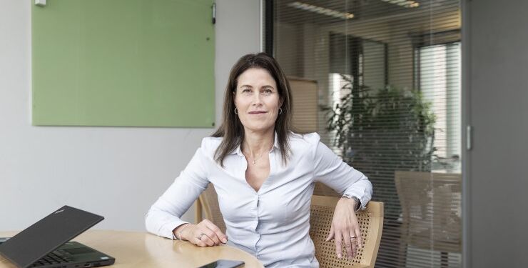 Adm. direktør i Topdanmark Livsforsikring Vivian Weis Byrholt oplever, at kvinder generelt har mere fokus på deres pension end tidligere. Foto: Frederikke Heiberg.