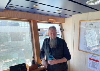 Lokale Morten Sørensen er skipper på HG 462 West Ocean. Foto: Hirtshals Havn.