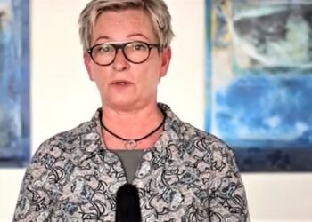 Formand Dorthe Schaltz fremlagde bestyrelsens beretning for Hirtshals Handel & Erhverv.