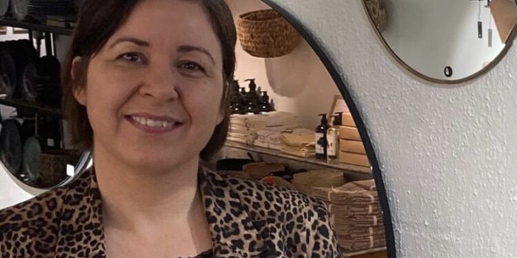 Kristina Ølgaard Johansen hos Lund Interiør. Foto: Arkiv.