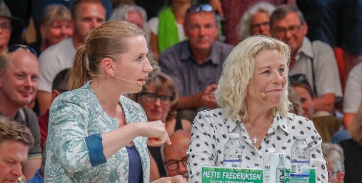Mette Frederiksen ses her ved Naturmødet i 2018. Foto: Jens Kranen Photography.