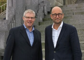 Fødevareminister Rasmus Prehn (S) og tidligere borgmester Arne Boelt (S). Foto: Arkiv.