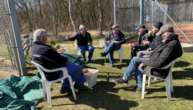 Tid til eftertanke og en god snak mand og mand imellem.