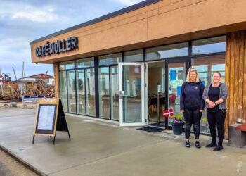 Café Møller i Hirtshals er med i kampen om at blive den bedste i Danmark. Foto: Arkiv.