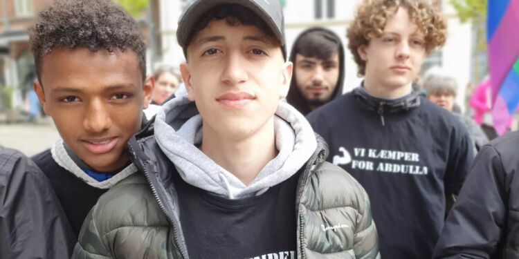 Abdullah Alsalloum og hans mor blev bedt om at vende tilbage til Syrien inden den 6. juni. Foto: Rasmus Krøll.