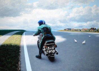 Maleri af Poul Anker Bech. Foto: Vendsyssel Kunstmuseum.