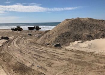 Stranden ved Vestmolevej. Foto: Arkiv.