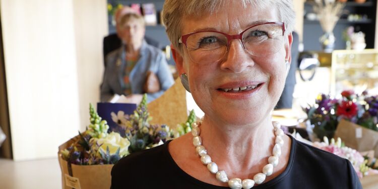 Birte Dyrberg sidder sammen med Michael Vendelbo i Bosætnings-udvalget. Foto: Arkiv.