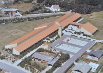 Havbakken i Tornby fotograferet i oktober 1975 af Hans Hunderup.