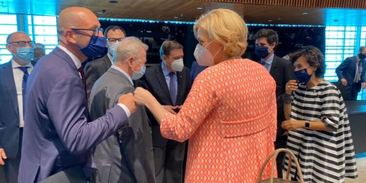 Rasmus Prehn ved optakten til det endelige møde i Luxembourg om fremtidens landbrugspolitik i Europa.