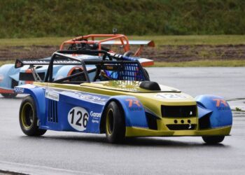 Steffen Lindgren Hansen kan teoretisk stadig vinde et nyt dansk mesterskab i Seven Racing. Foto: Arkiv.