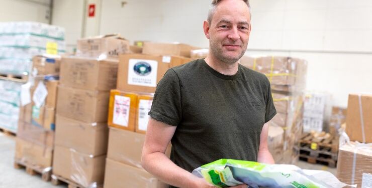 Region Nordjyllands lagerforvalter Brian Elling.