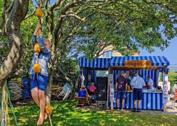 Fiskekrogen i Museumshaven. Foto (arkiv): Elling.