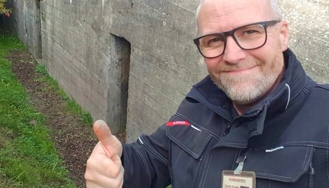 Flemming Hammer fra Bunkergruppen Hirtshals. Foto: Arkiv.