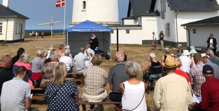 Gudstjeneste ved Hirtshals Fyr. Foto: Arkiv.