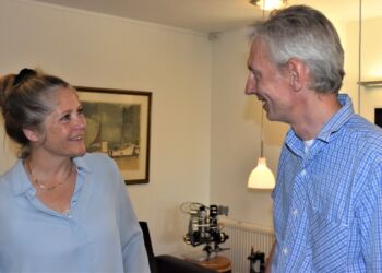 Jenny Braat og Klaus Rostell.