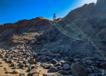 Klinten ved Hirtshals Fyr. Foto (arkiv): Elling.