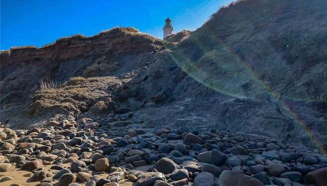 Klinten ved Hirtshals Fyr. Foto (arkiv): Elling.