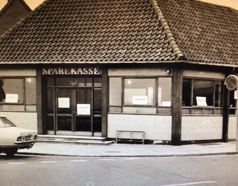 Foto: Nørregade 1, Hirtshals (1965).