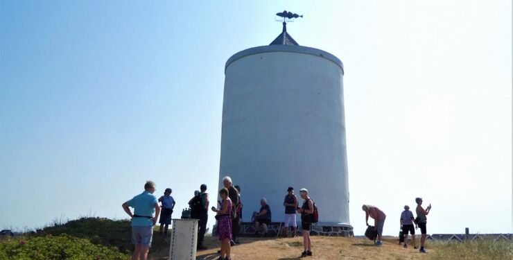 Vandtårnet i Løkken. Foto: Birthe Nesgaard Johansen.
