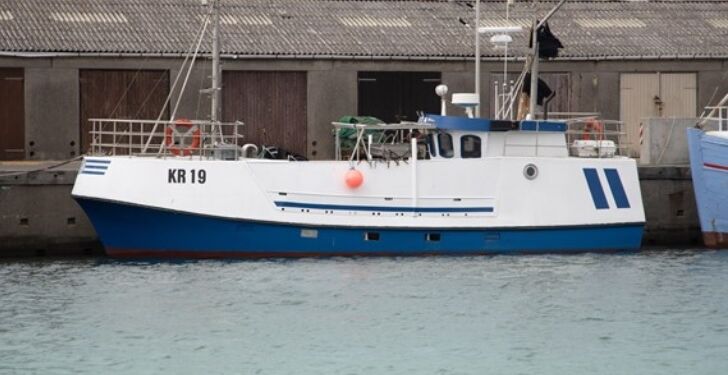 KR 19 Zita ved kaj i Hirtshals Havn.