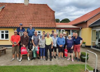 Vinderne ved søndagens BDO Match hos Hirtshals Golfklub.