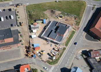 Lægehuset i Hirtshals. Foto: Hans Hunderup.