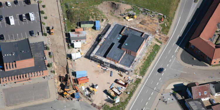 Lægehuset i Hirtshals. Foto: Hans Hunderup.