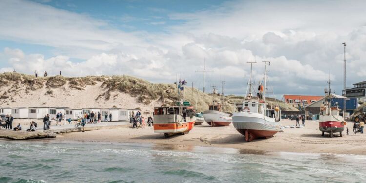 Løkken set fra molen. Foto: Nordvestkysten.