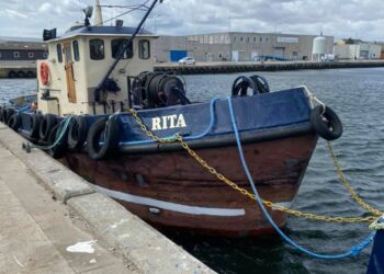 Rita i Nexø Havn. Foto: Bent Normann Pedersen.