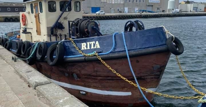 Rita i Nexø Havn. Foto: Bent Normann Pedersen.