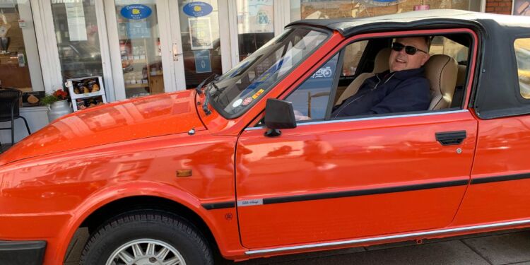 Tim Jensen ses her til veterantræf i Hirtshals. Foto (arkiv): Niels Skipper.