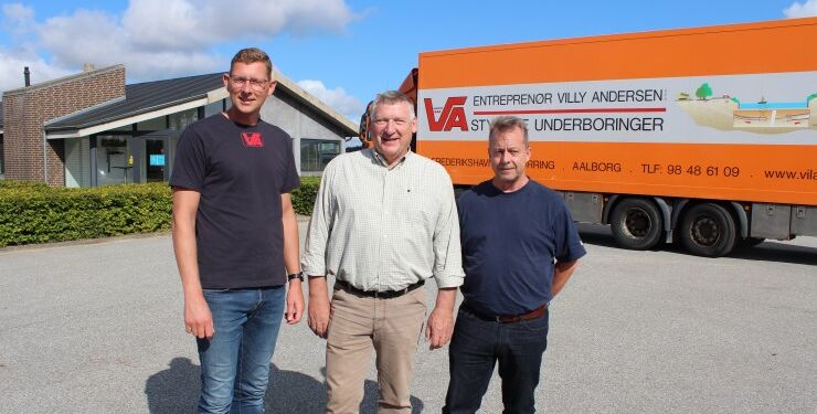 Fra venstre: Peter Christensen, Karl Erik Slynge og Allan Pedersen.