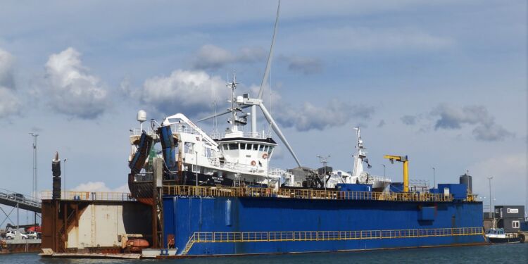 West Ocean i dok hos Hirtshals Yard. Foto: Preben Andersen.