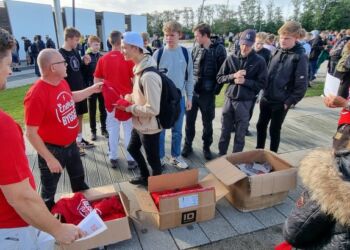 Første skoledag på EUC Nord.