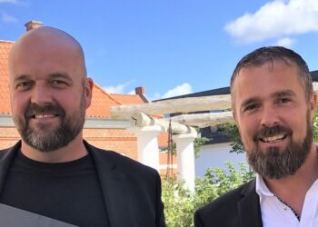 Martin Jensen (til venstre) og Martin Elefsen – de to lokale iværksættere bag Blaiton – har nu fået værdifuld know-how med ind i ejerkredsen.