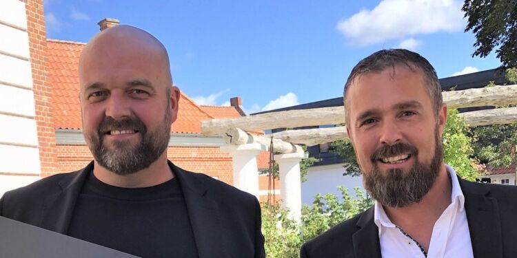 Martin Jensen (til venstre) og Martin Elefsen – de to lokale iværksættere bag Blaiton – har nu fået værdifuld know-how med ind i ejerkredsen.