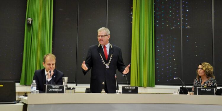 Borgmester Arne Boelt. Foto: Arkiv.