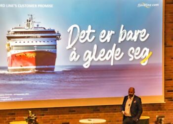 Fragtdirektør Claus Riis fra Fjord Line. Foto (arkiv): Elling.