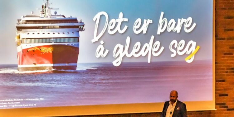 Fragtdirektør Claus Riis fra Fjord Line. Foto (arkiv): Elling.
