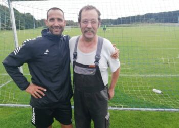 Karim Zaza og Poul Erik Jensen. Foto: Mads Nygaard.