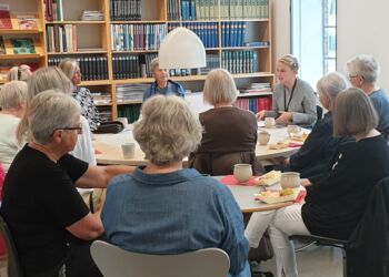 Formiddagskaffe og kunst - foto: VKM