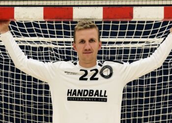 Frederik Torp er tilbage i håndboldmålet hos Elitesport Vendsyssel.