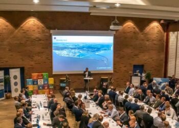 Konference om Hirtshals Havn 2.0 hos Nordsøen Forskerpark. Foto (arkiv): Elling.