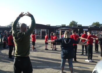 Idrætsdag hos Hjørringskolen. Foto: Arkiv.