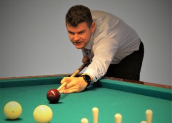 Joakim Nielsen fra Sindal Billard Klub.