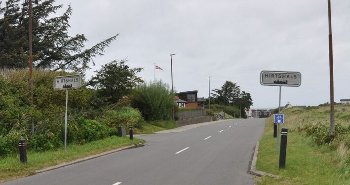 Kystvejen i Hirtshals. Foto: Arkiv.