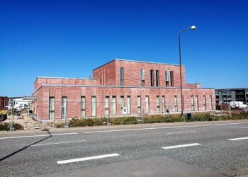 Det nye lægehus i Hirtshals, der nævnes af Christian Borrisholt Steen. Foto: Arkiv.