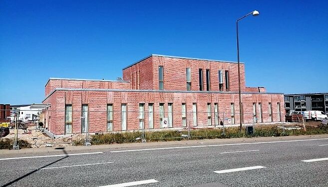 Det nye lægehus i Hirtshals, der nævnes af Christian Borrisholt Steen. Foto: Arkiv.