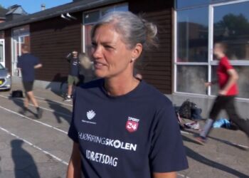 Lærer Lotte Storgaard på Hjørringskolen.